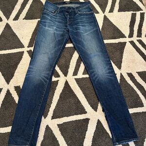 30x36 Mens The 76 Skinny Selvedge Capital Hill Jean Excellent Condition